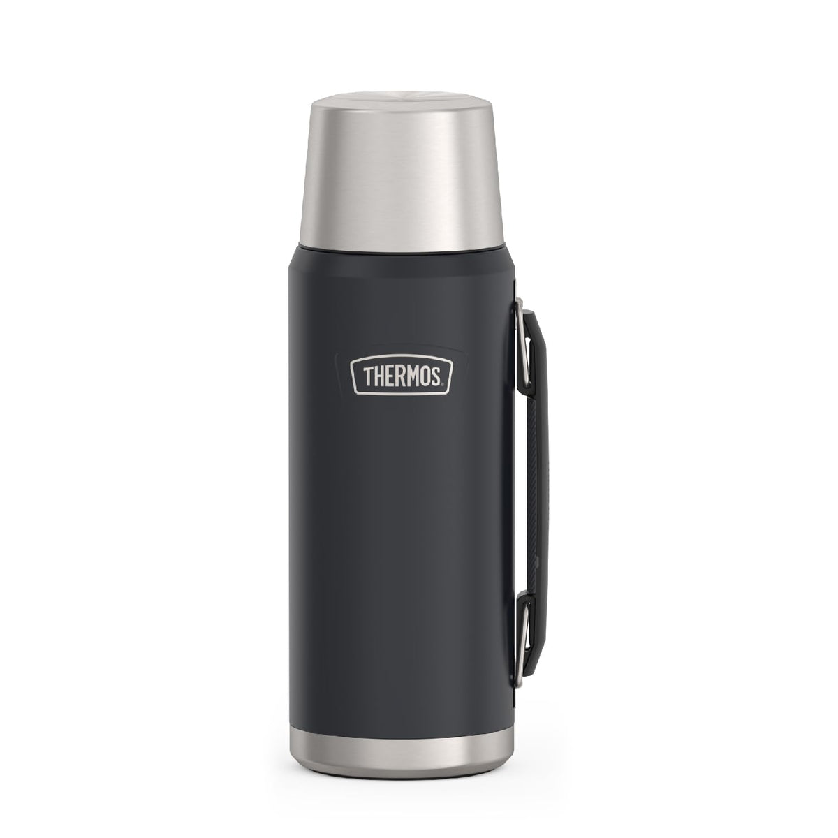 THERMOS Icon Series 40 oz bottle in granite for daily on-the-go hydration.