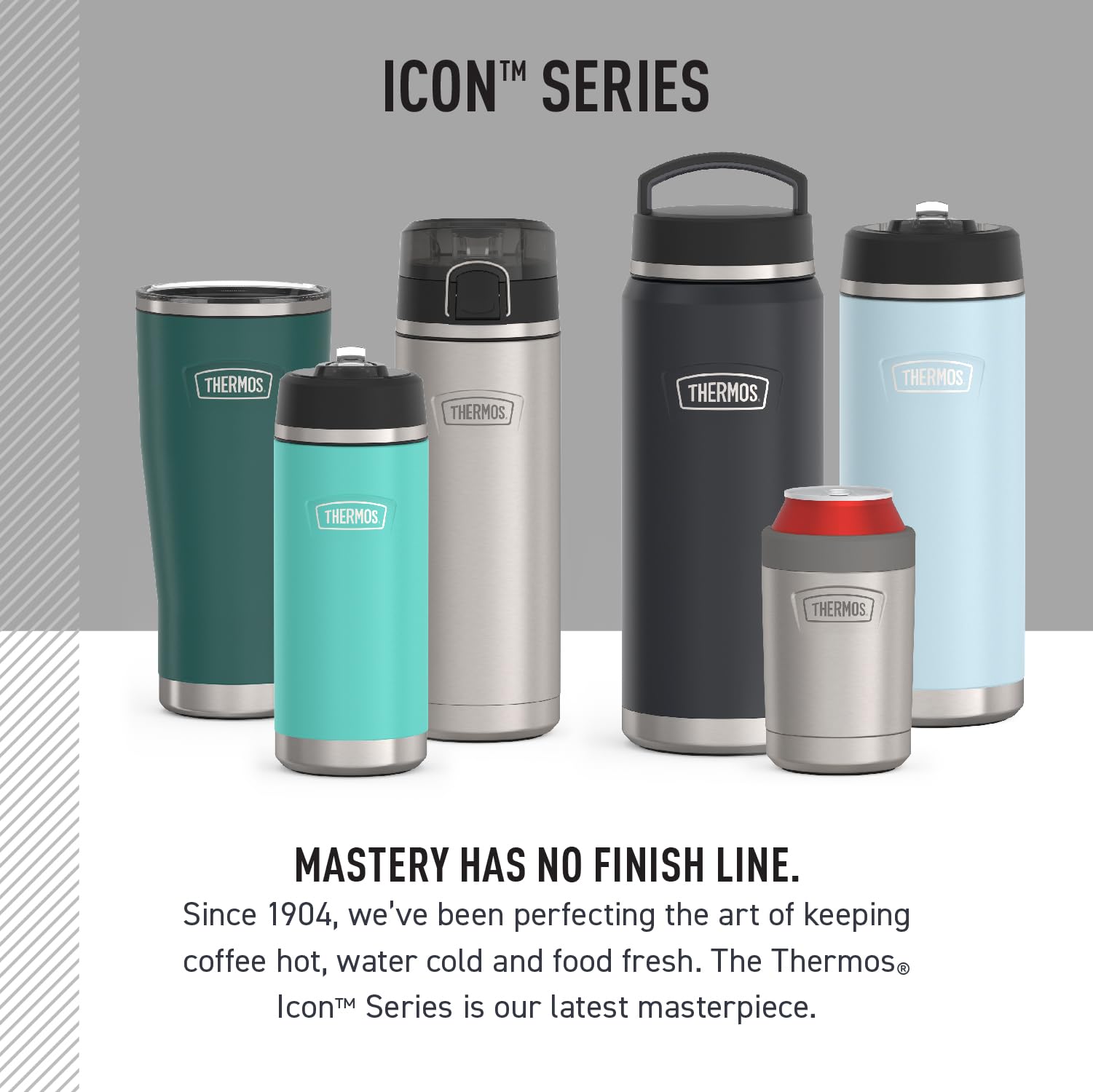 THERMOS Icon Series granite double-wall cup doubles as serving bowl.