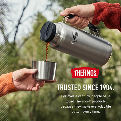 THERMOS Icon Series granite stainless steel body withstands daily use.