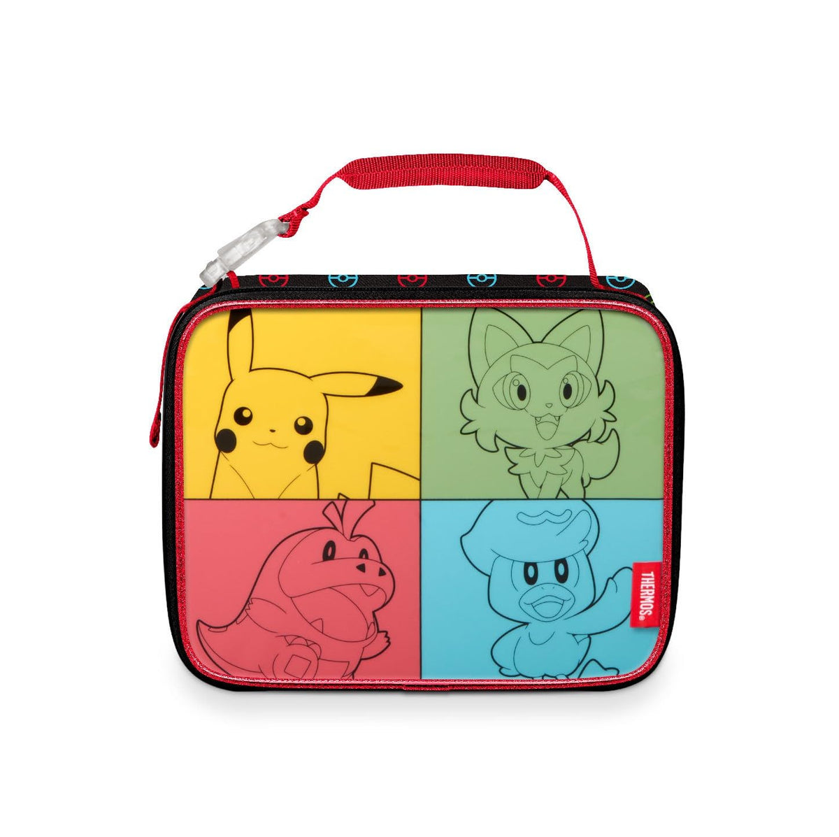 THERMOS Kids Soft Lunch Box Pokemon hero shot: durable everyday lunch companion for kids