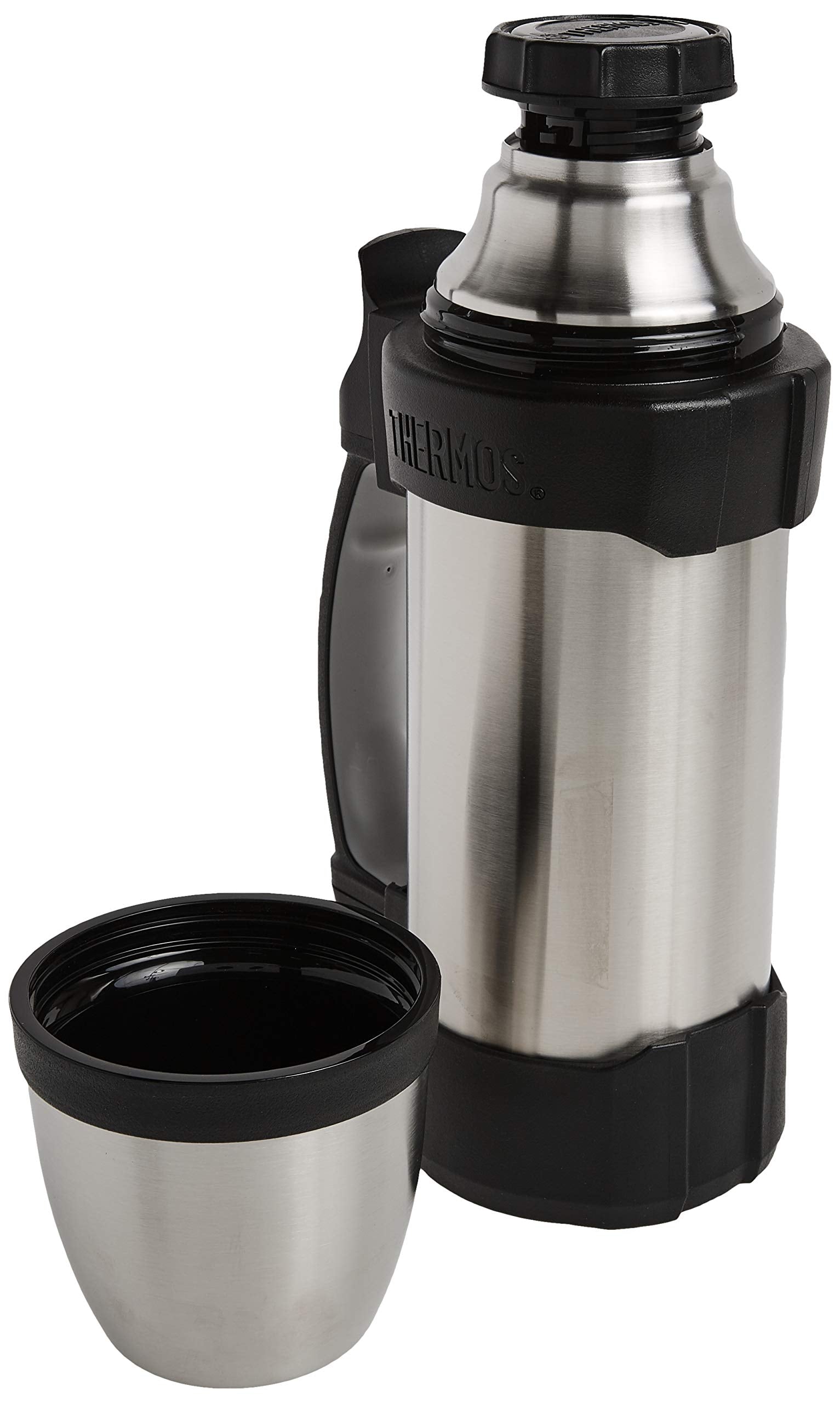 THERMOS The Rock bottle exterior stays cool to touch with hot drinks