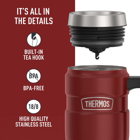 Thermos Stainless King tea hook for tea bags or infusers.