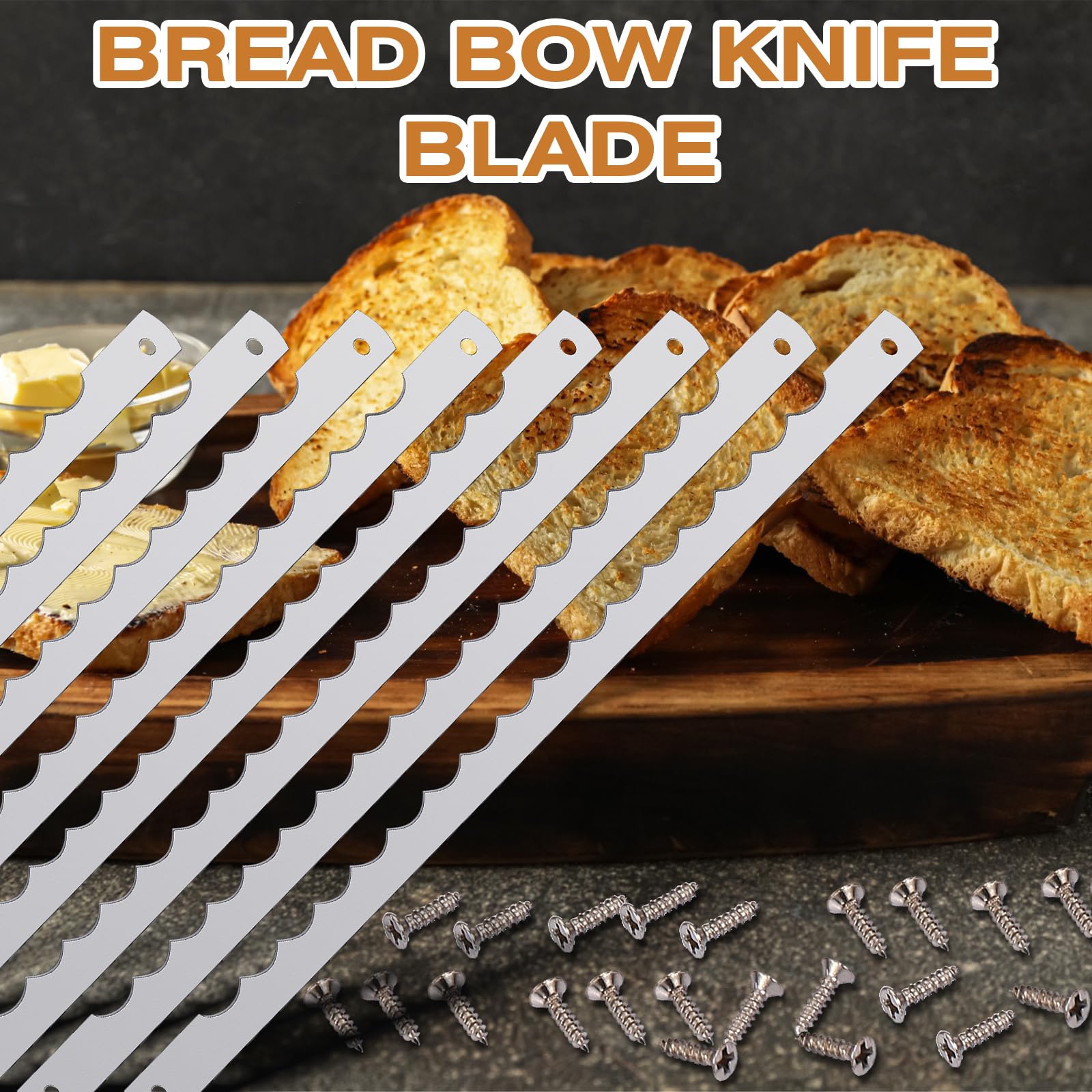 Therwen bread cutting in kitchen illustrating durable replacement blades