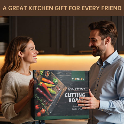 Thetchry board is dishwasher-safe for easier cleanup