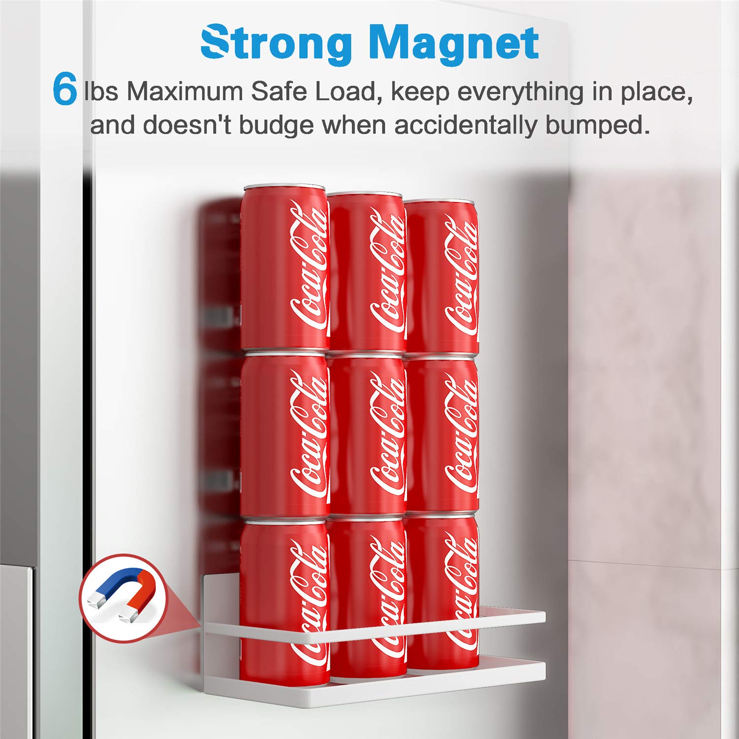 Thipoten spice organizer with removable hooks for easy access and added storage.