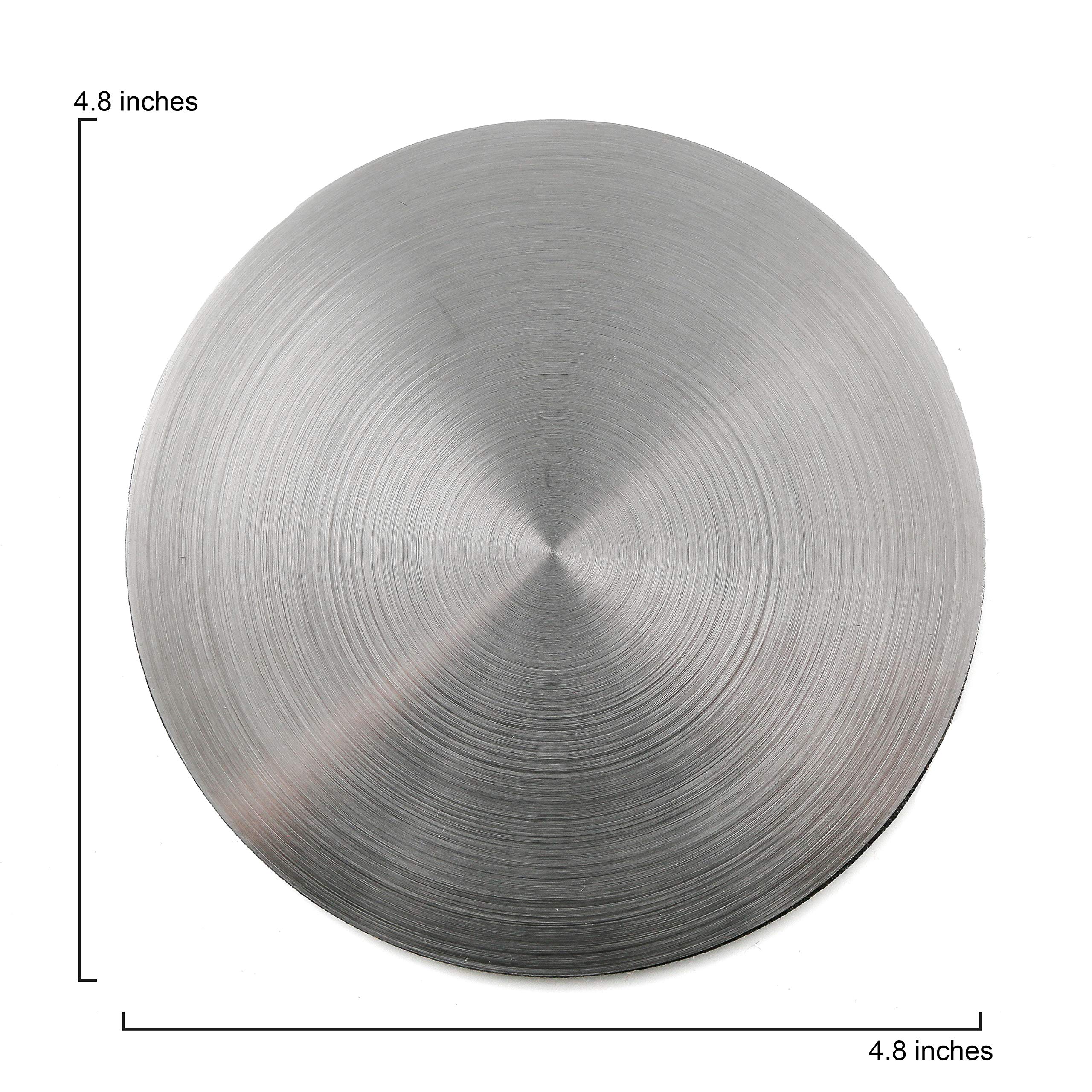 Thirstystone coasters with foam backing protect furniture from spills and scratches.