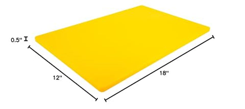 Thirteen Chefs 18x12 cutting board suitable for home and restaurant kitchens