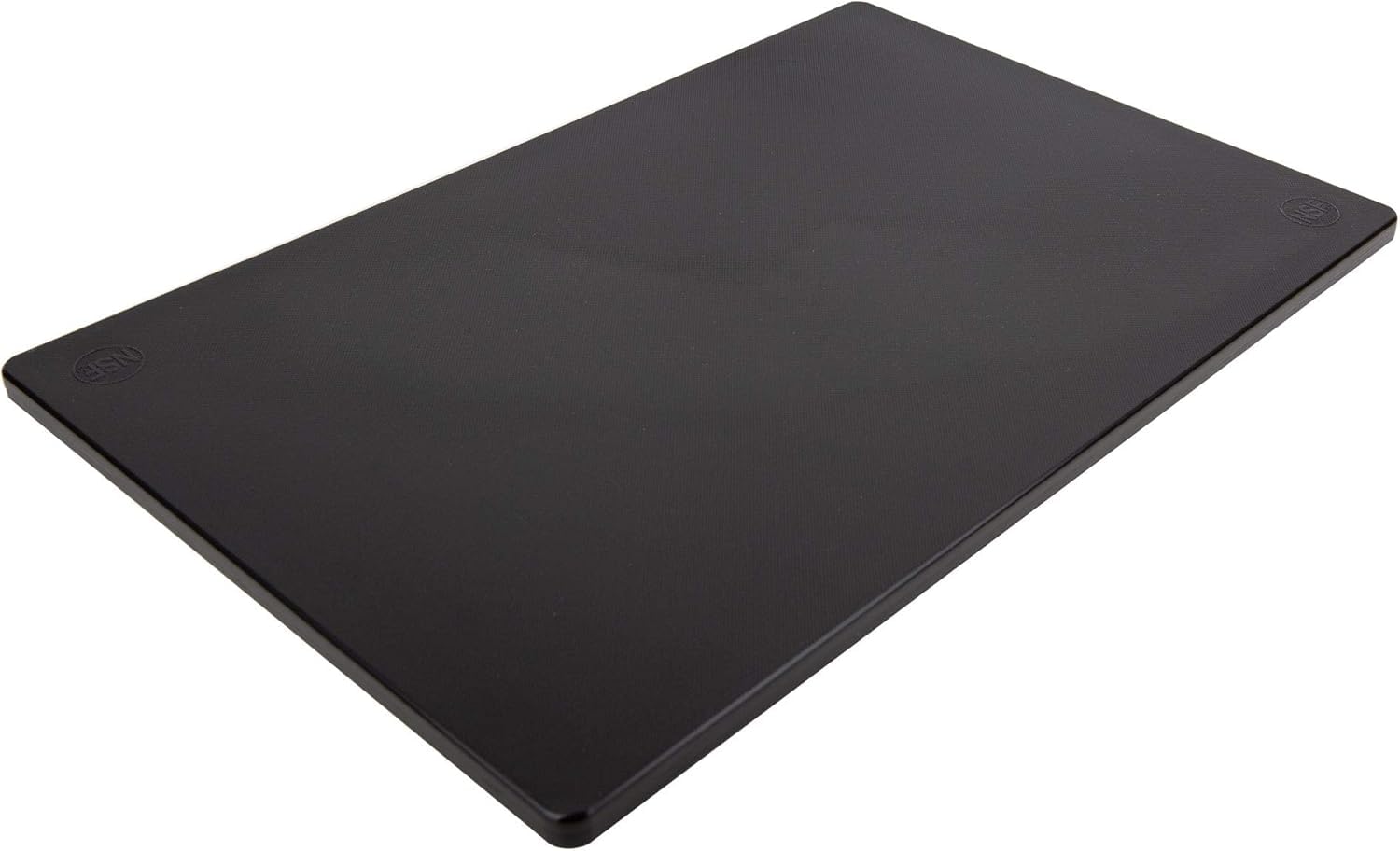 Thirteen Chefs large black cutting board 18x12 inches for family meal prep and prep work.