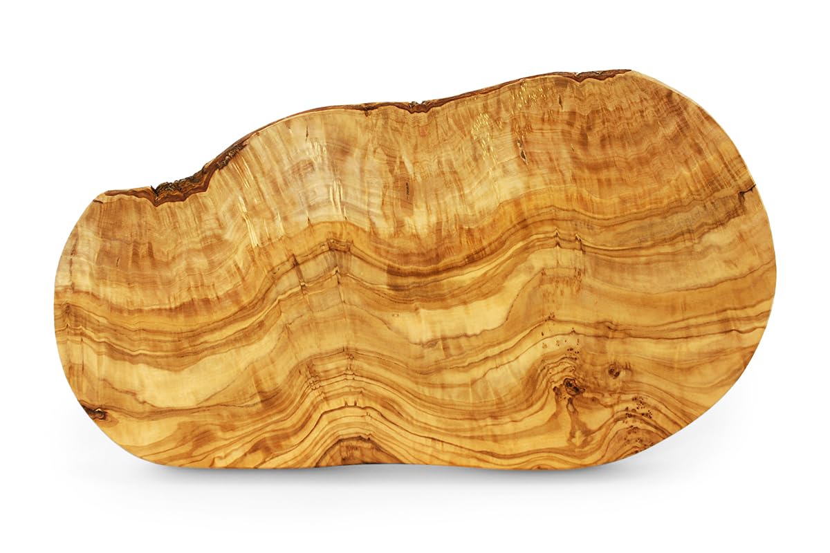 Thirteen Chefs olive wood cutting board large, durable surface for prep and entertaining.