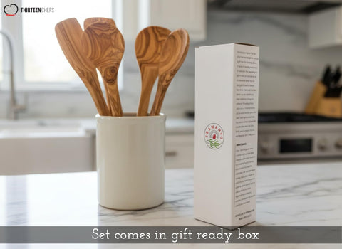 Thirteen Chefs Tramanto slotted spatula showing airflow and ease