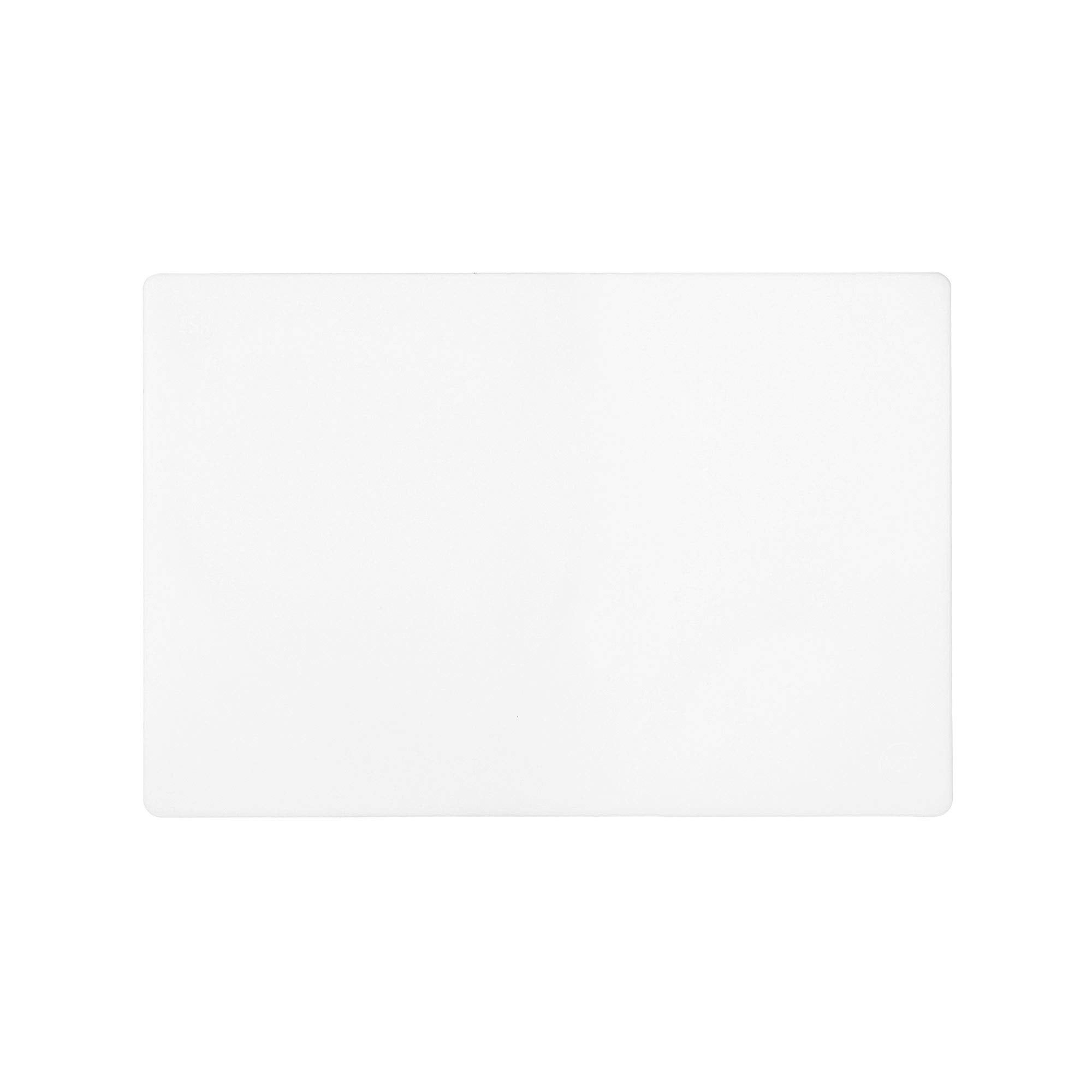 Thirteen Chefs white cutting board heat-tolerance up to 185F for hot cleaning
