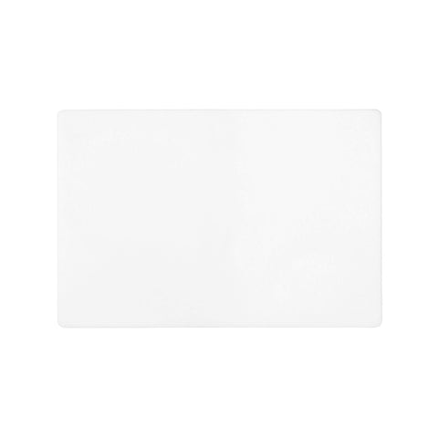 Thirteen Chefs white cutting board heat-tolerance up to 185F for hot cleaning
