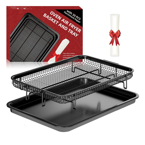 THORSES air fryer basket in oven for large-batch cooking