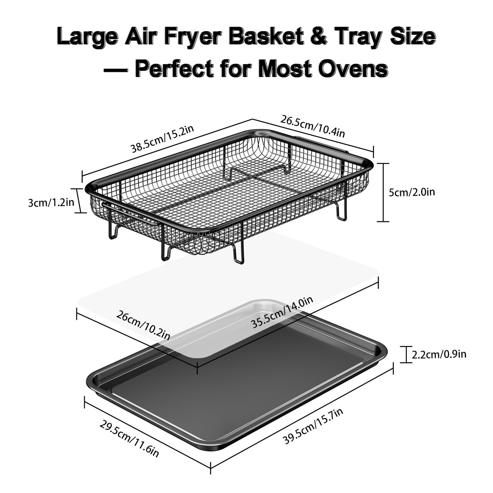 THORSES crispy tray catches drips to keep ovens clean