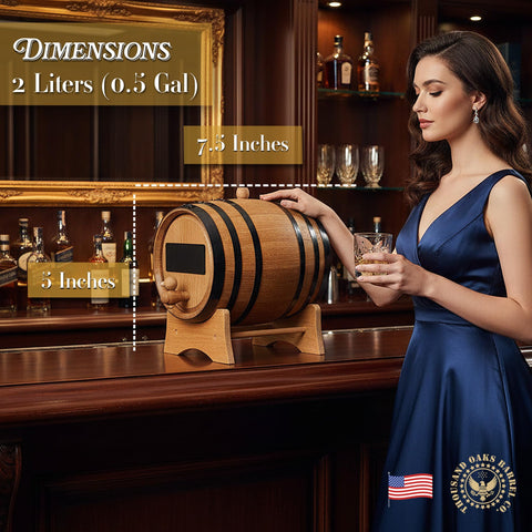 Thousand Oaks Barrel aging interior notes evoke vanilla and spice flavors