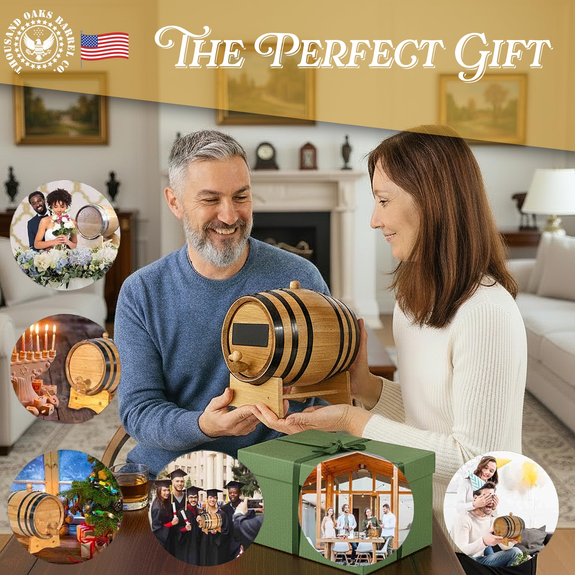 Thousand Oaks Barrel reusable design suitable for years of use