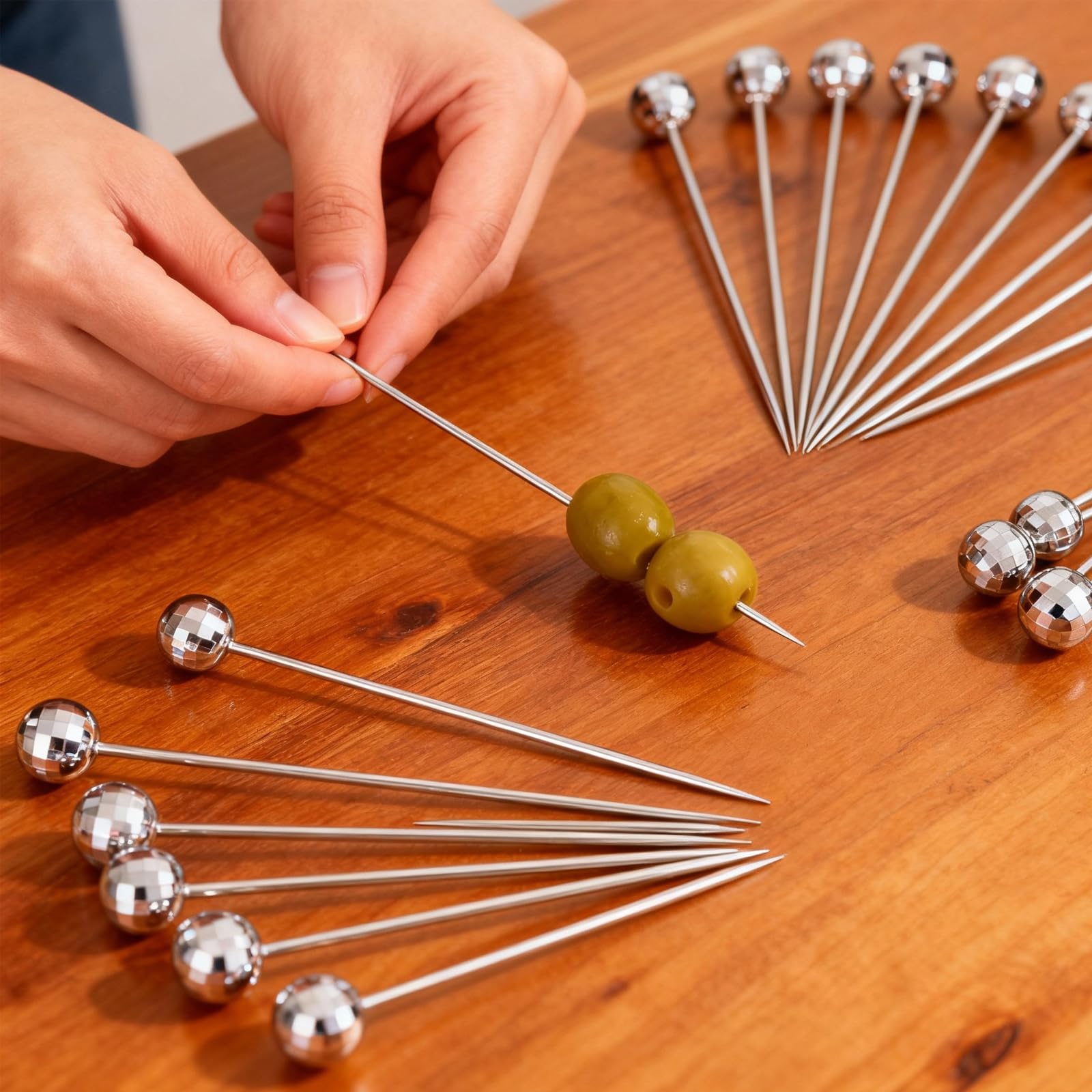 Threehoney gift-ready cocktail picks ideal for hosts and party lovers