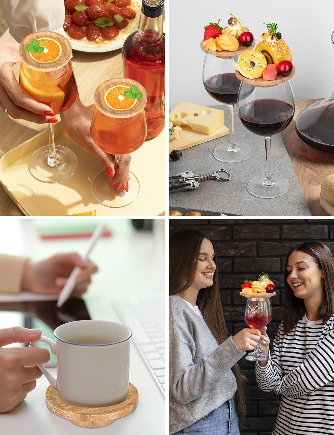THSLSFX party-ready set supports elegant tastings and snack service
