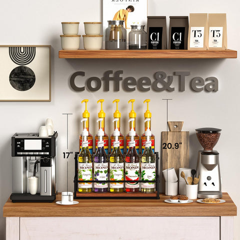 THYGIFTREE 2-Tier Display designed for counter top organization.