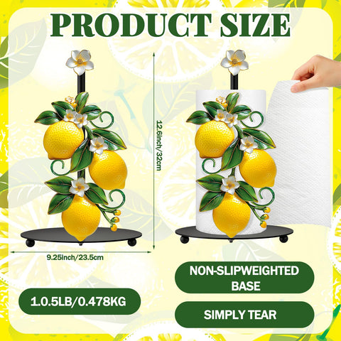 Thyle weighted-base lemon holder stays steady on busy countertops.