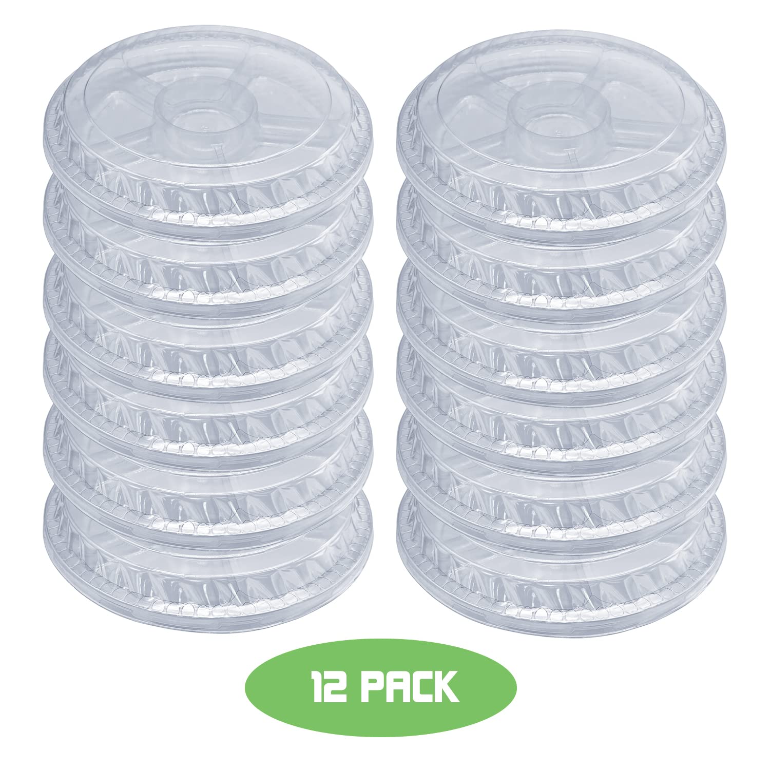 Tiaiidi PET plastic disposable tray for on-the-go entertaining.