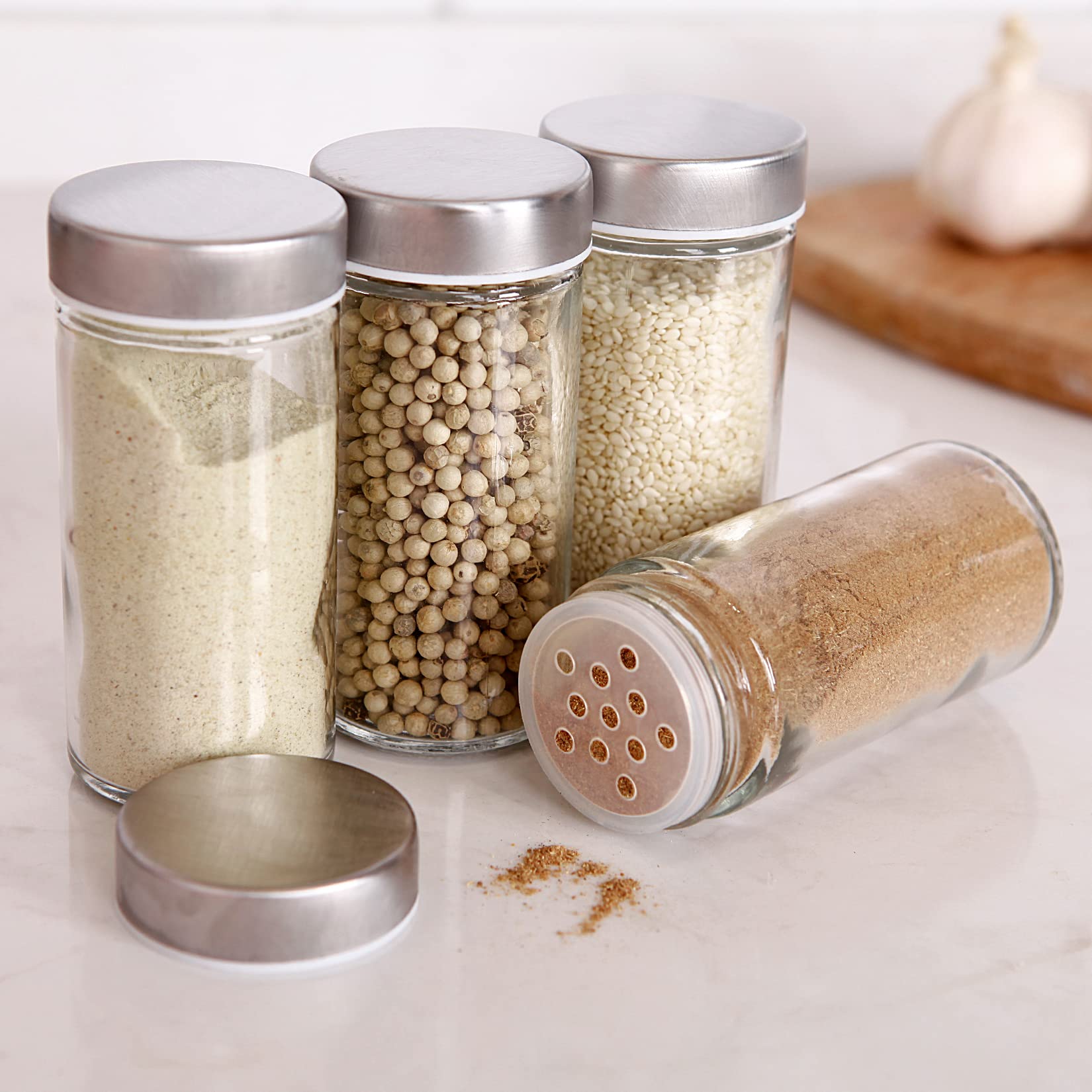 Multi-use containers ideal for spice blends, teas, or craft gifts.