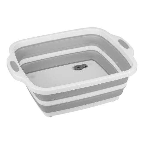 Tiawudi 3-in-1 collapsible cutting board and dish tub for versatile kitchen tasks