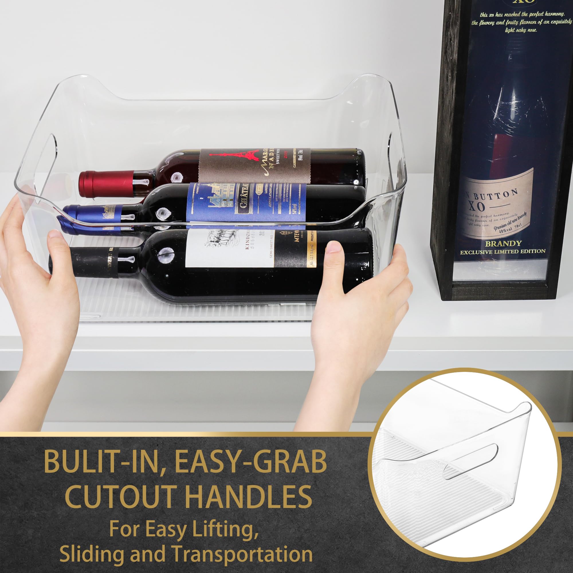 Tiawudi BPA-free shatterproof bin for durable storage.