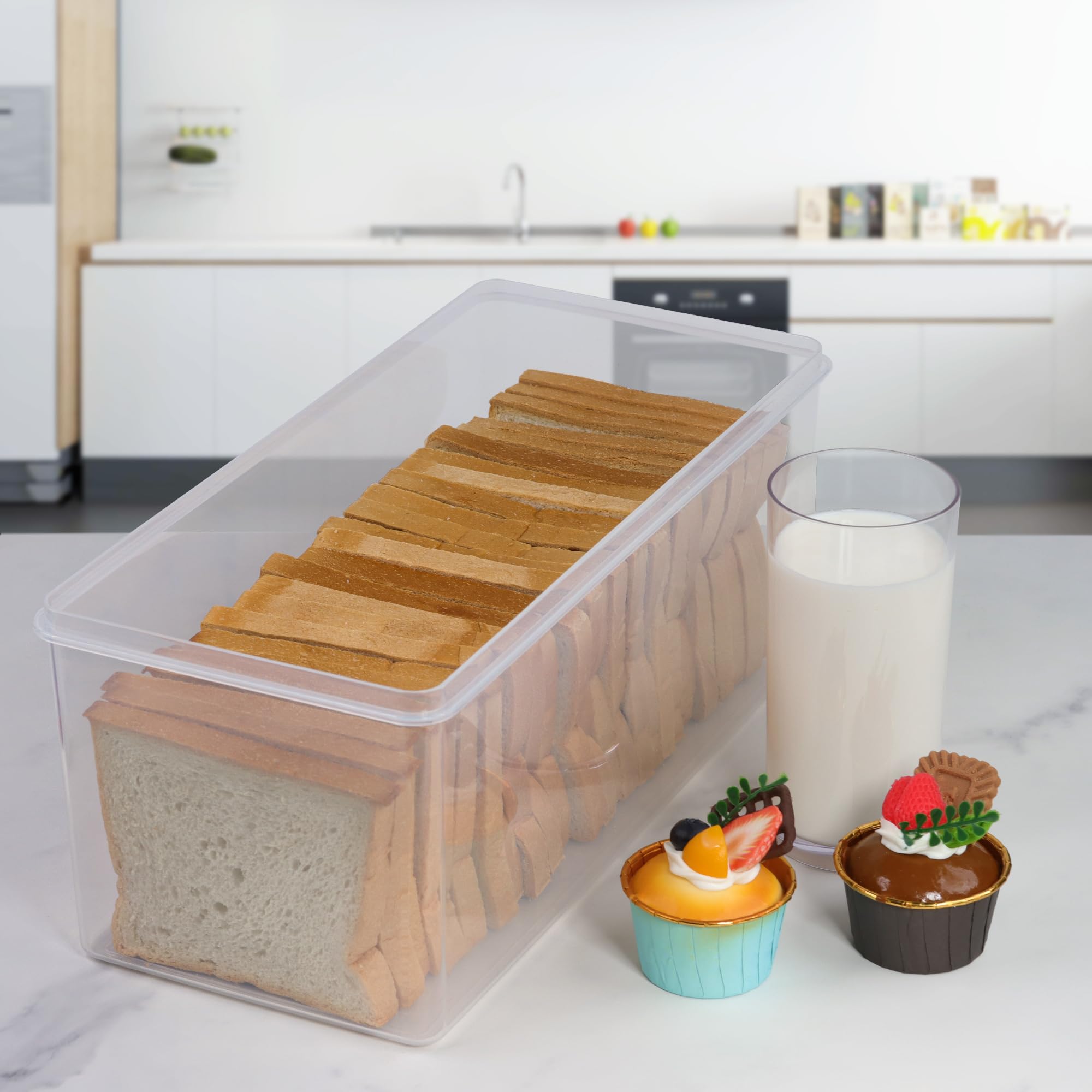 Tiawudi bread box made from BPA-free plastic materials.