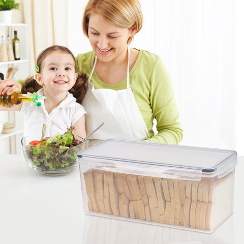 Tiawudi bread box is dishwasher safe for easy cleanup.