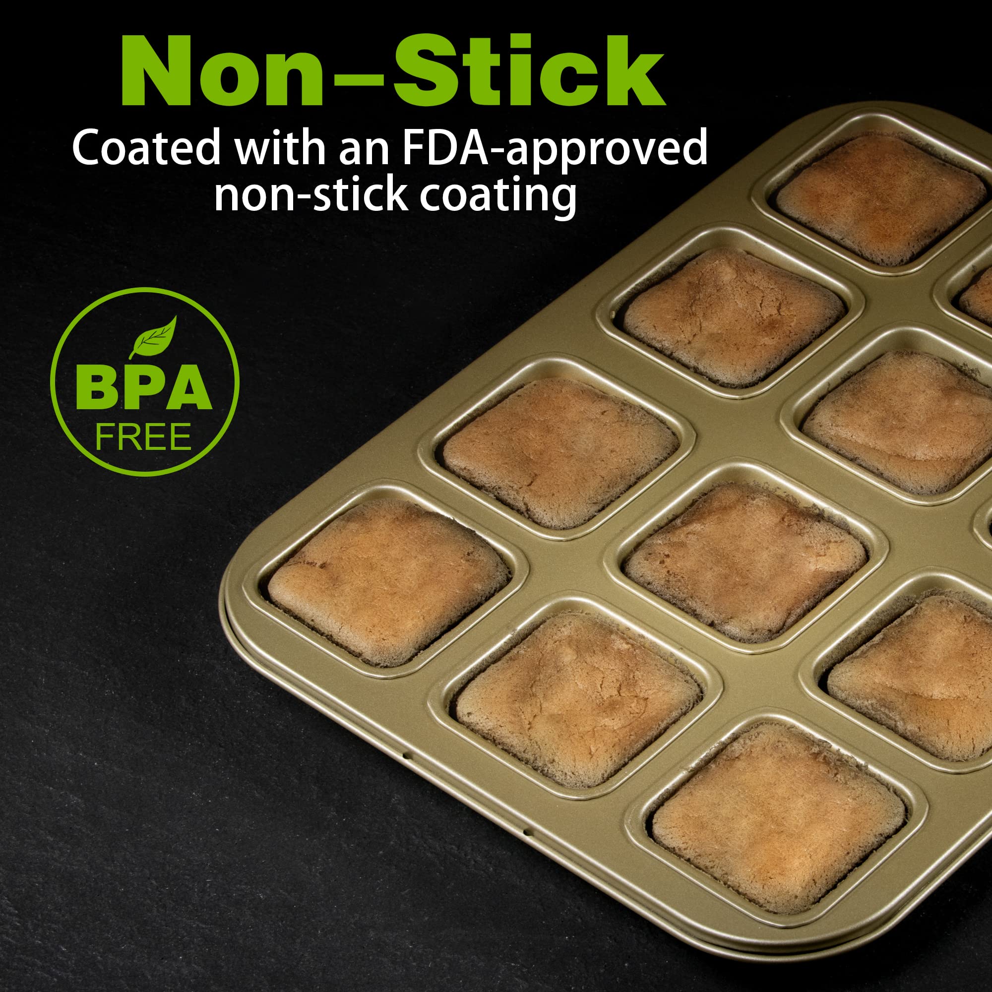 Tiawudi carbon steel bakeware delivering even heat and browning.