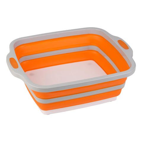 Tiawudi collapsible cutting board with container for space-saving kitchen prep and easy cleanup