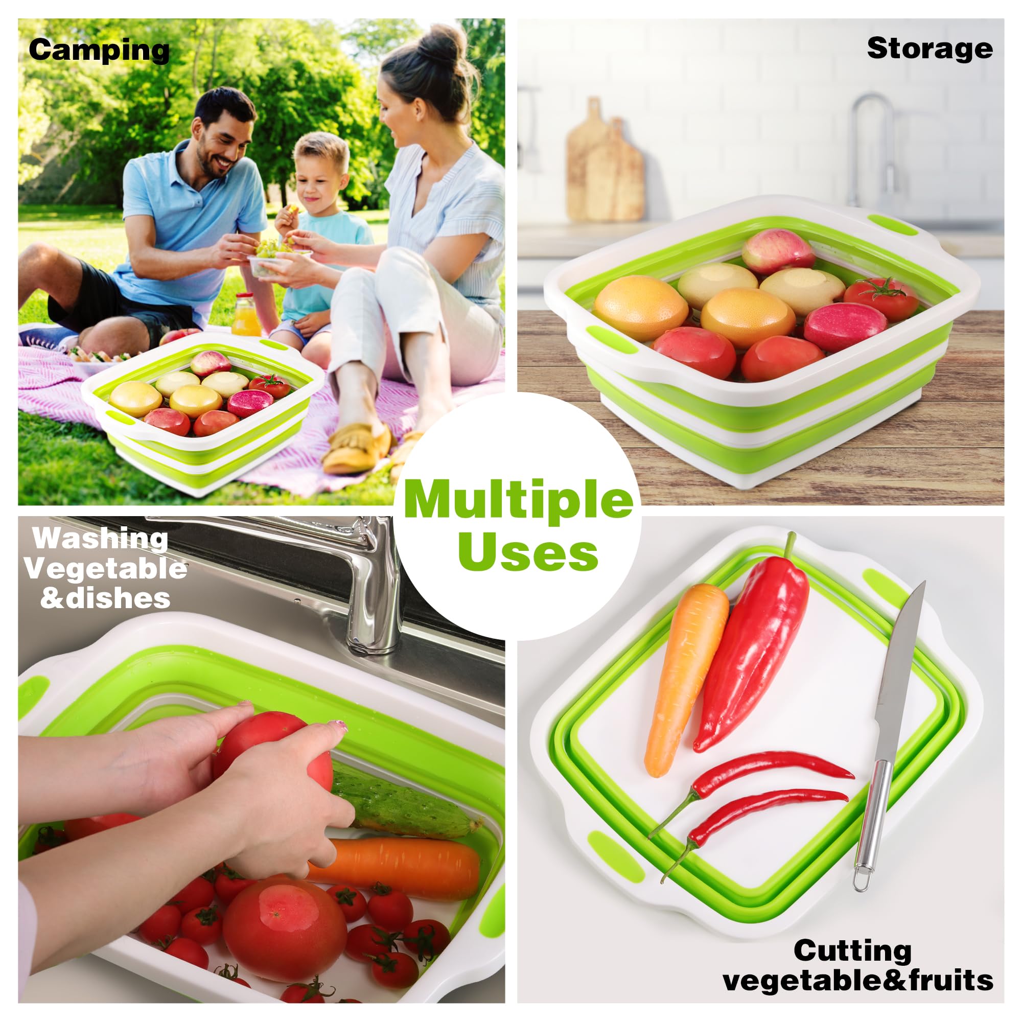 Tiawudi 2-pack compact storage and organizing solution