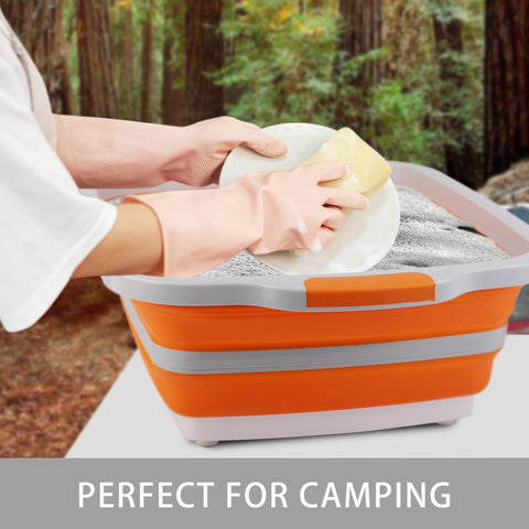 Tiawudi height-adjustable folding design adapts to kitchen or outdoor tasks.