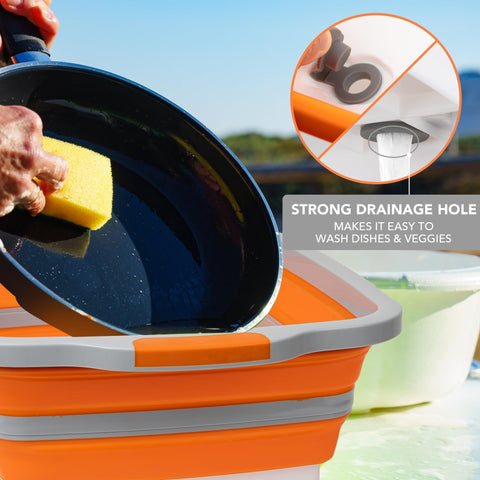 Tiawudi locking lid covers the tub during marinating to prevent spills