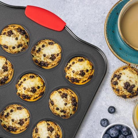 Tiawudi 24-cup mini muffin pan ideal for appetizers and desserts