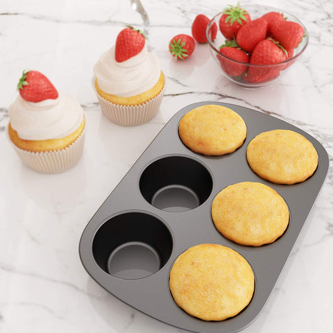 Tiawudi muffins releasing easily with nonstick coating for quick baking