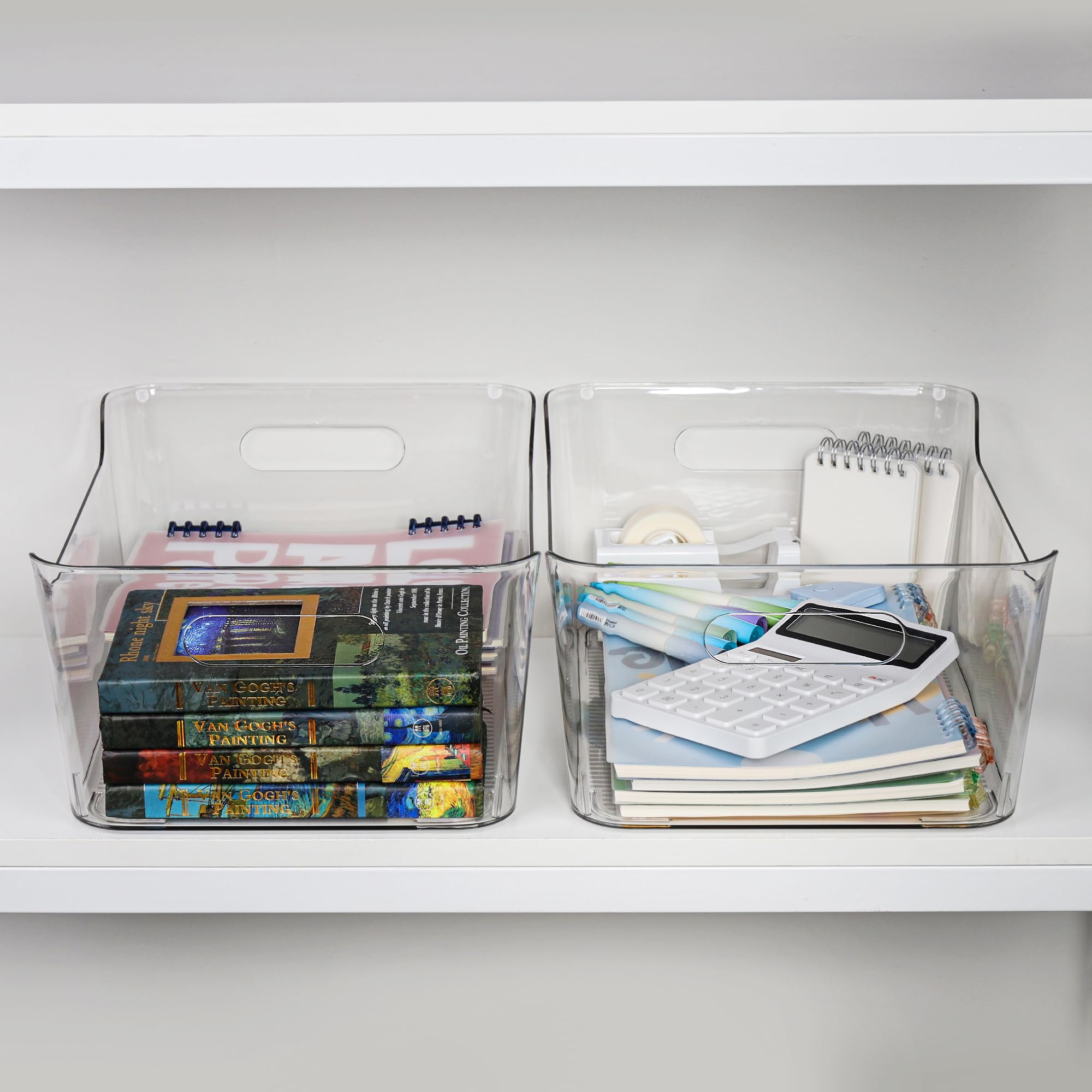 Tiawudi versatile bin for closet, bathroom, and toy storage.