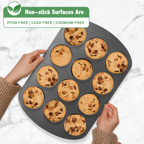 Tiawudi pan features nonstick coating for effortless food release and cleanup.