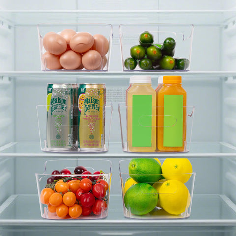 Tiawudi clear bin helps pantry organization and shelf tidiness