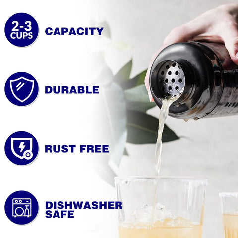Tiawudi stainless steel 18/8 construction ensures durability and rust resistance.
