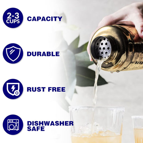 Tiawudi 18/8 stainless steel construction resists rust and lasts.