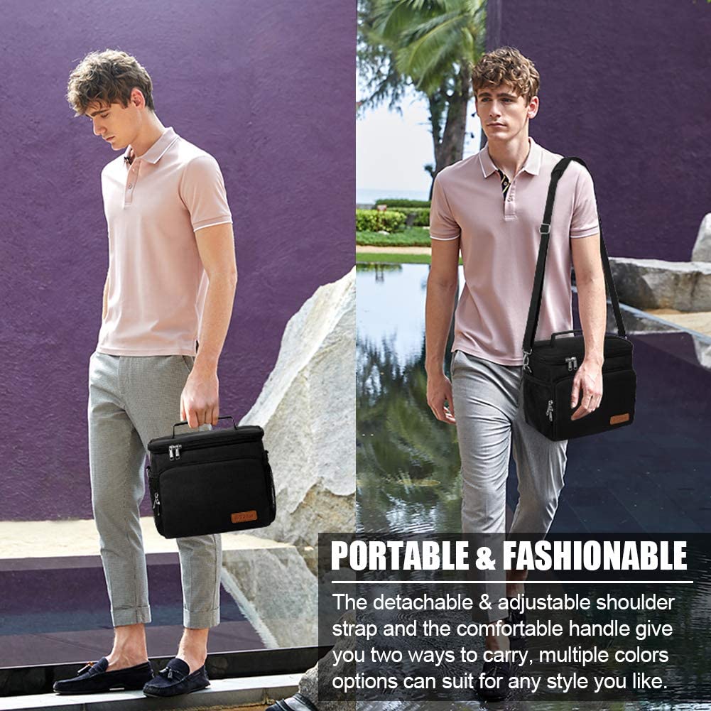 Tiblue insulated lunch bag durable materials promise long-lasting daily use