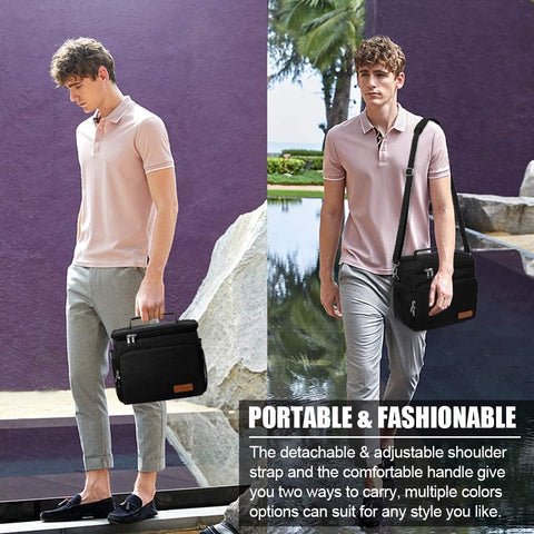 Tiblue insulated lunch bag durable materials promise long-lasting daily use