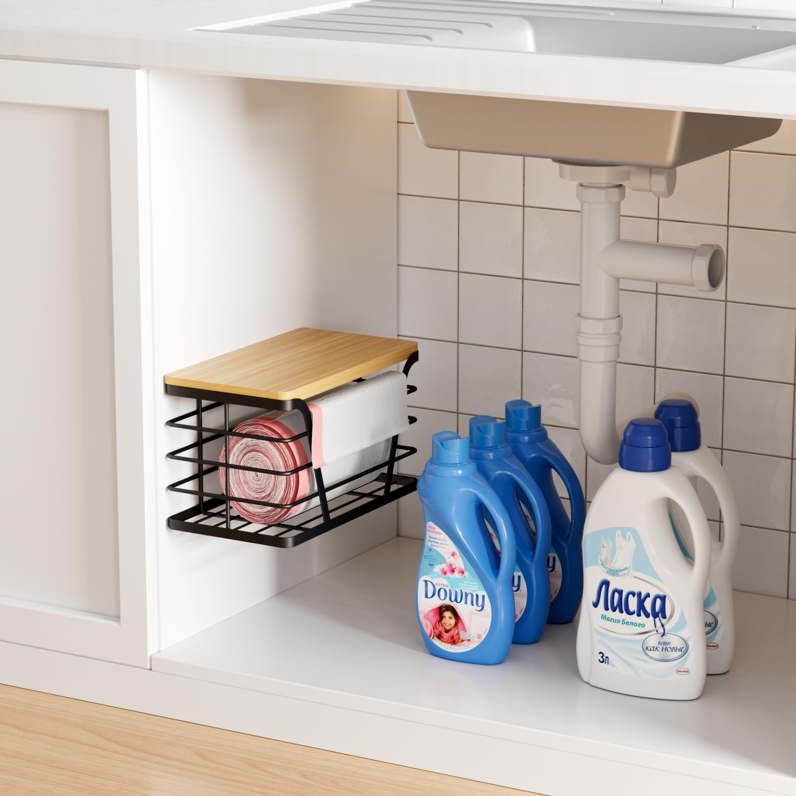 Compact 9.8x5.5x5.7 inch TIDIIABODE fits tight spaces for bag storage.