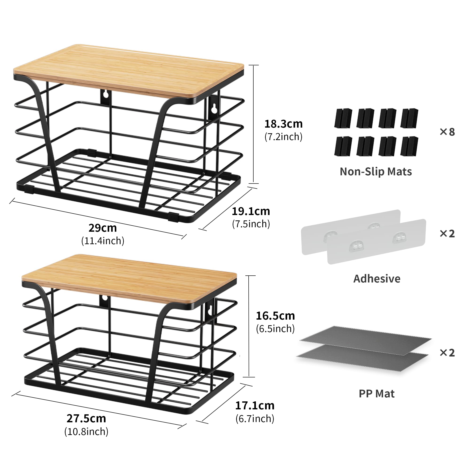 tidiiabode stackable kitchen pantry organizer demonstrates saved space