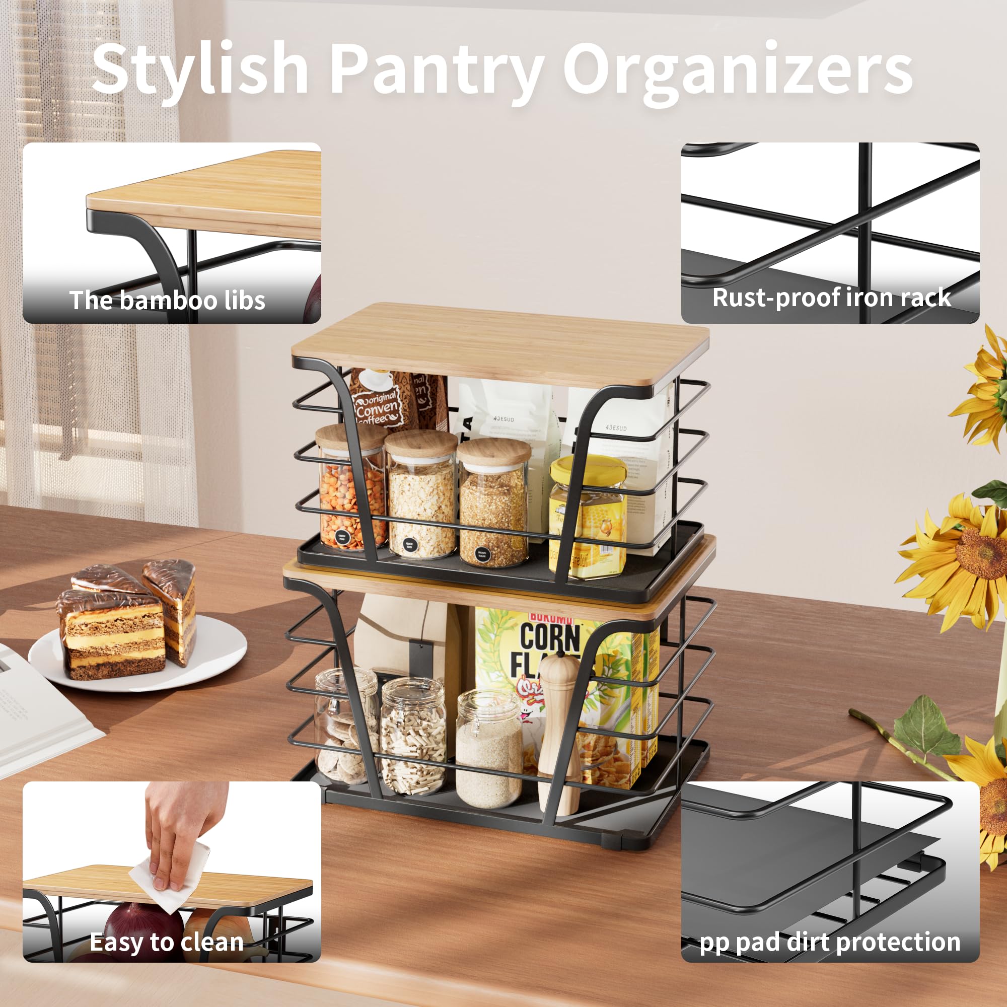tidiiabode stackable bins in kitchen illustrate flexible storage
