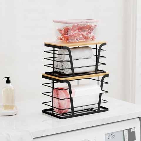 TIDIIABODE under-sink-organizer-tower forms a neat vertical storage column.