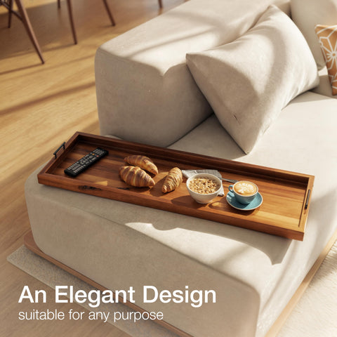 Tidita acacia board featured at a stylish dinner party setup