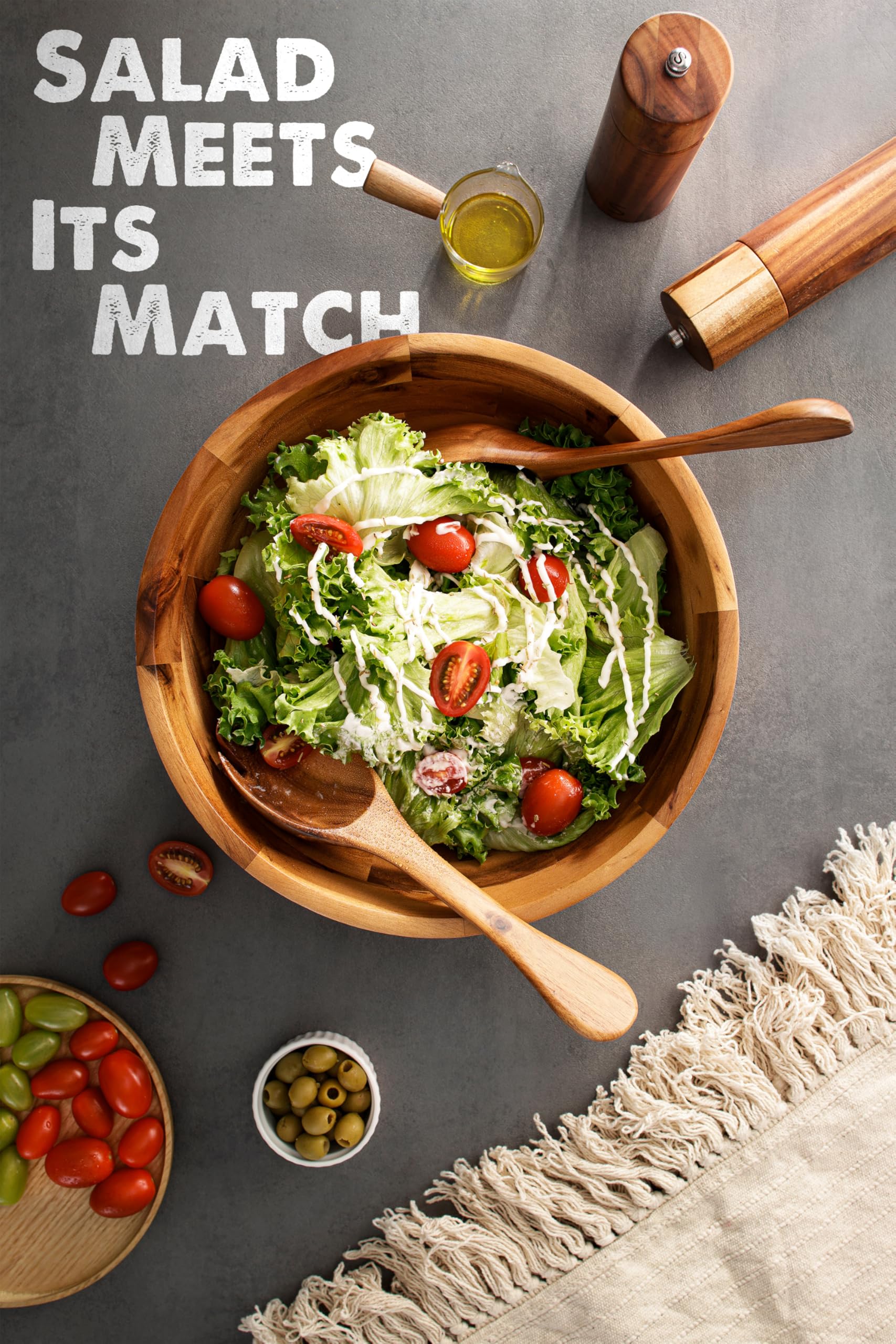 Tidita acacia salad bowl care tips to preserve color and finish.